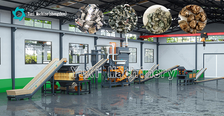 Scrap Metal Recycling Line