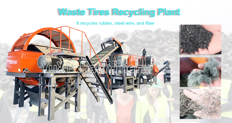 Waste Tire Recycling Line